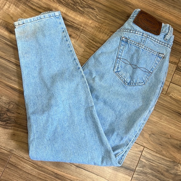 Vintage Chipieco Buttons Fly Jeans High Waist Sz 15 - Picture 1 of 15
